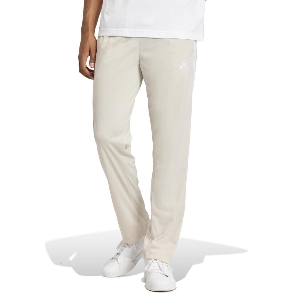 imageadidas Mens 3Stripes Tricot Open Hem Track PantsBlack