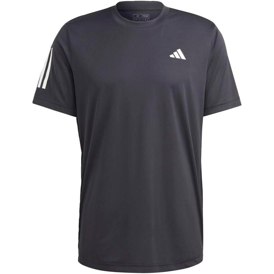imageadidas Mens Club 3Stripes Tennis TShirtBlack