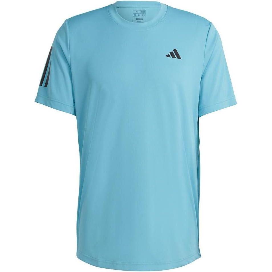 imageadidas Mens Club 3Stripes Tennis TShirtPreloved Blue