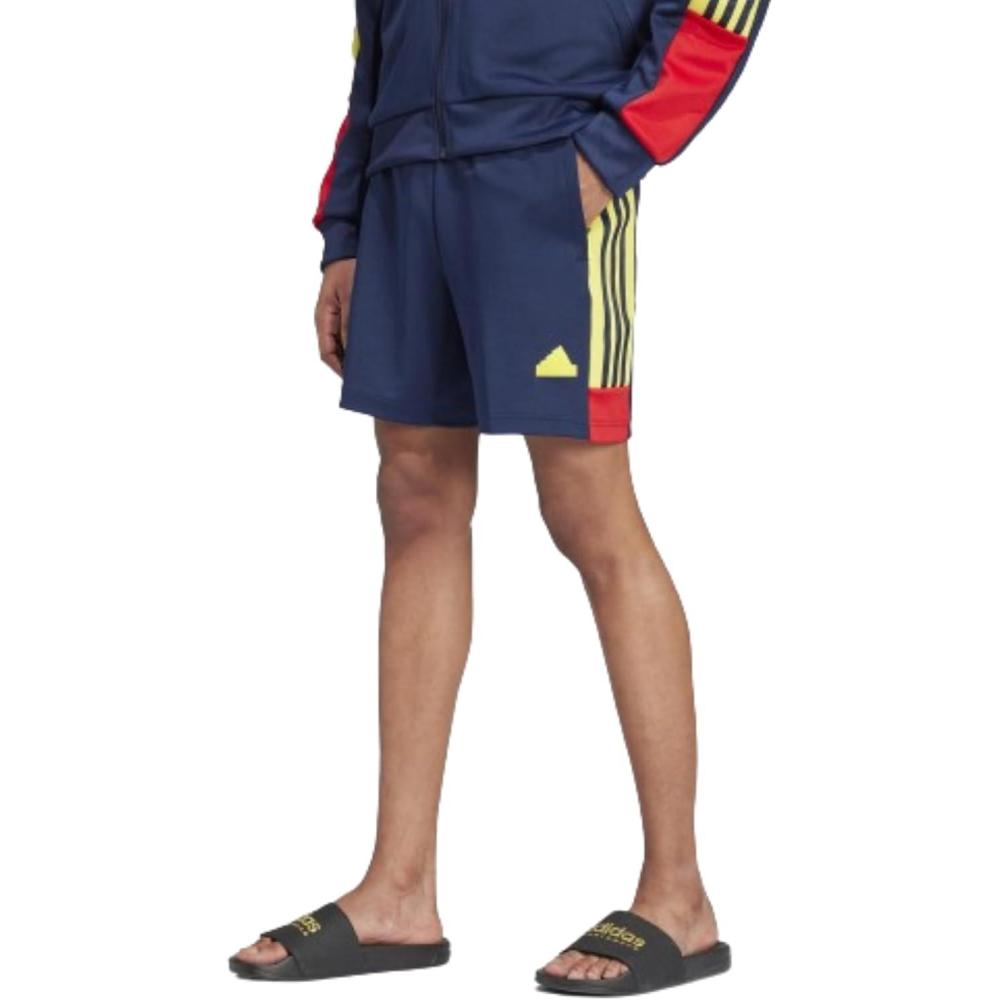 imageadidas Mens House of Tiro Nations Pack ShortsCollegiate NavyImpact YellowBetter Scarlet