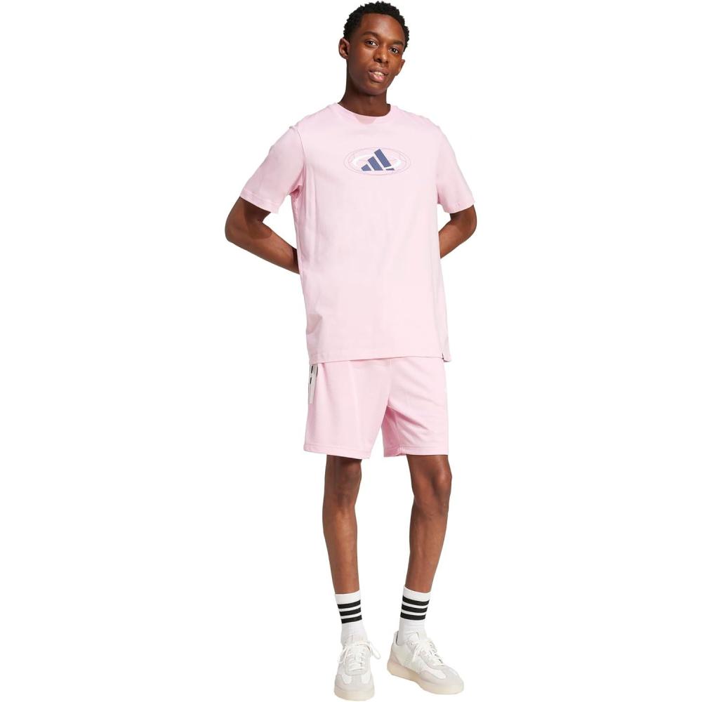 imageadidas Mens House of Tiro Nations Pack ShortsTrue PinkBlackWhite