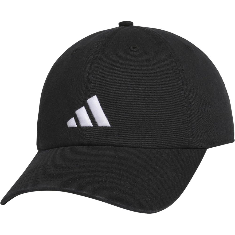 imageadidas Mens Ultimate Relaxed Adjustable Cotton CapBlackWhite30