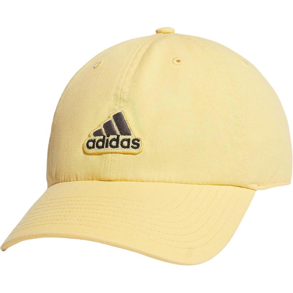 imageadidas Mens Ultimate Relaxed Adjustable Cotton CapSemi Spark OrangeGrey SixBlack