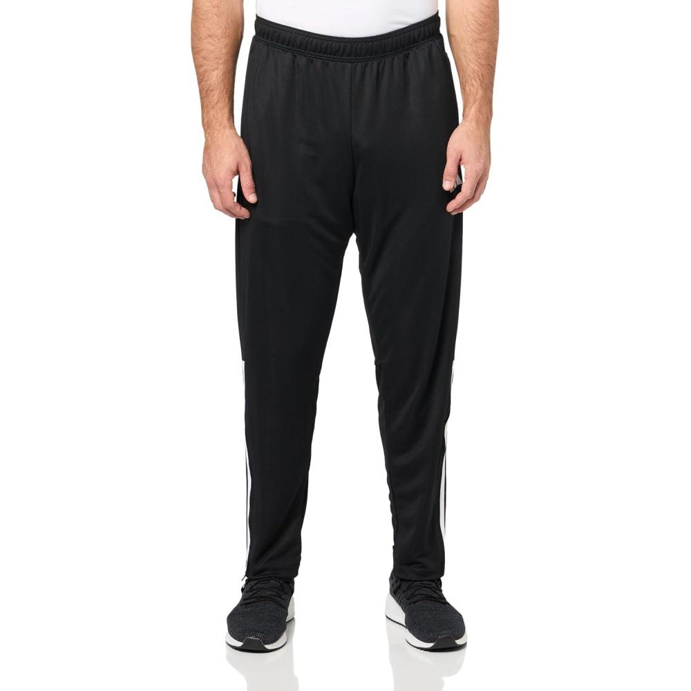 imageadidas Originals Mens Sereno Cut 3Stripes Slim Tapered PantsBlackWhite