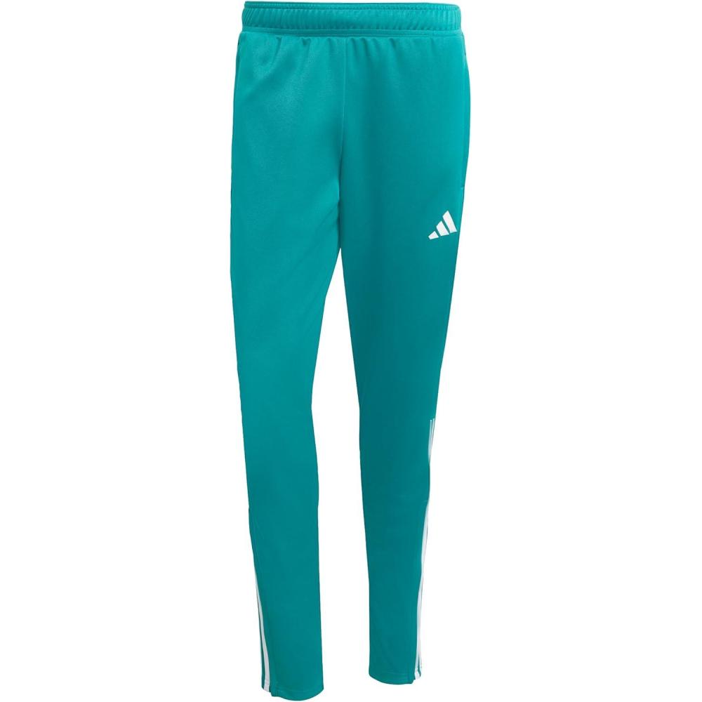 imageadidas Originals Mens Sereno Cut 3Stripes Slim Tapered PantsPure TealWhite