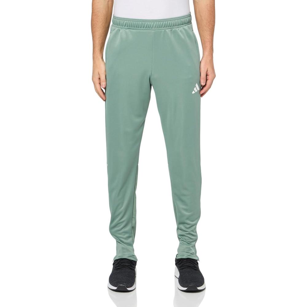 imageadidas Originals Mens Sereno Cut 3Stripes Slim Tapered PantsSilver GreenWhite
