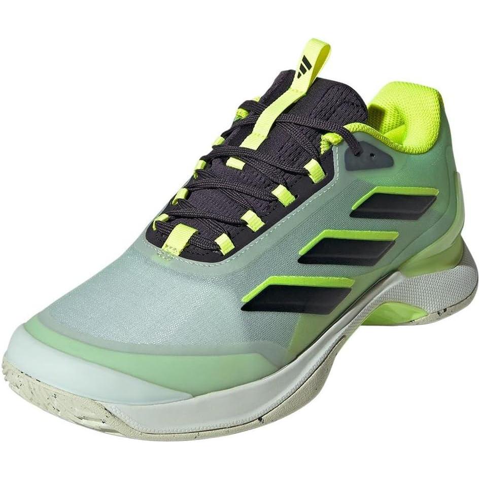 imageadidas Womens Avacourt 20Green SparkBlackLucid Lemon
