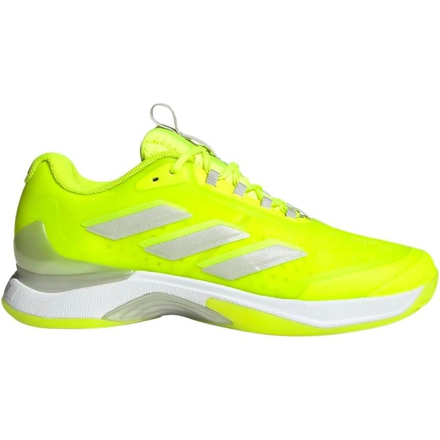 imageadidas Womens Avacourt 20Lucid LemonZero MetallicWhite