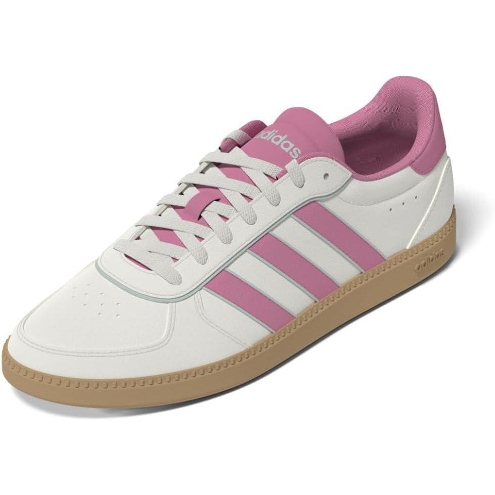 imageadidas Womens Breaknet Sleek SneakersWhiteBliss PinkHalo Mint