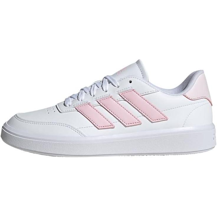 imageadidas Womens Courtblock SneakersSneakerCloud White Clear Pink Almost Pink