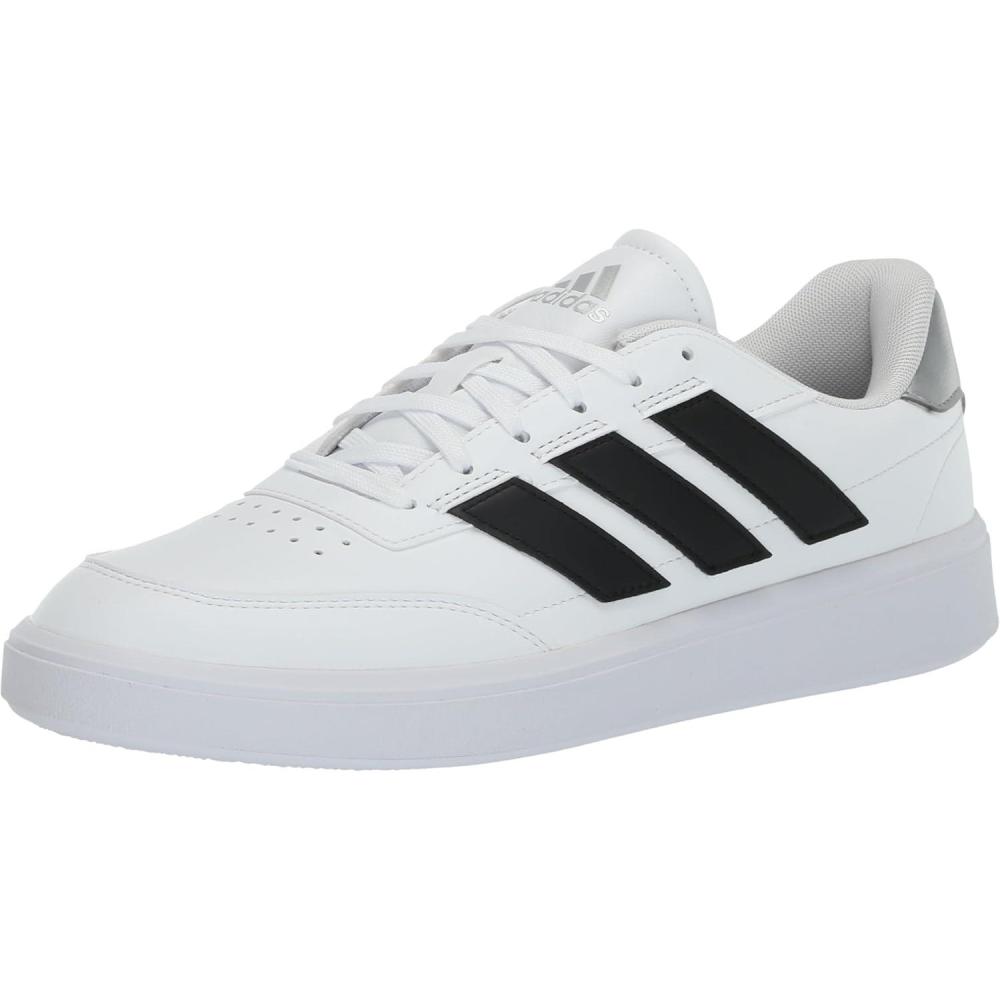 imageadidas Womens Courtblock SneakersSneakerWhiteBlackSilver Metallic