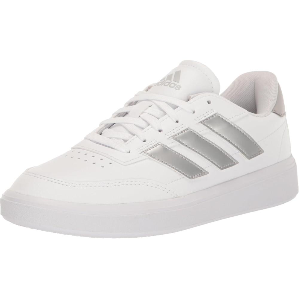 imageadidas Womens Courtblock SneakersSneakerWhiteSilver MetallicGrey