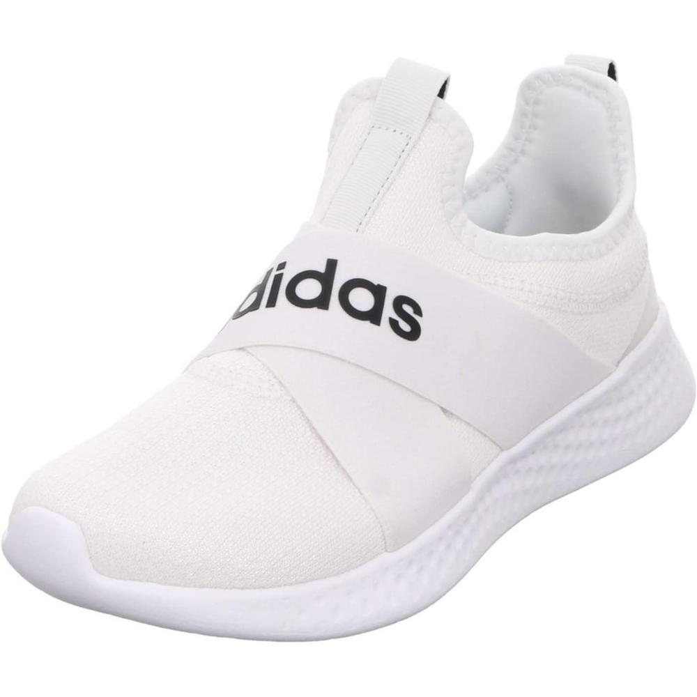 imageadidas Womens Puremotion Adapt Running SneakersCloud White Core Black Dove Grey