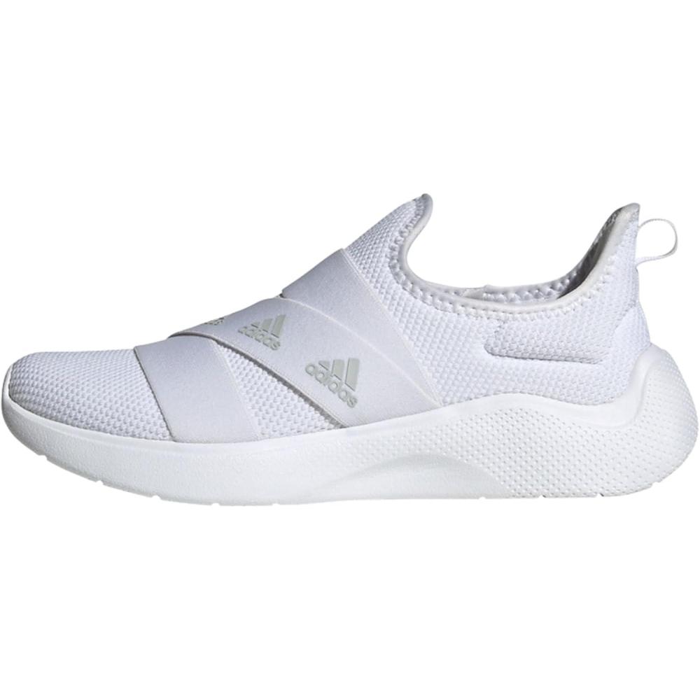 imageadidas Womens Puremotion Adapt Running SneakersCloud White Grey Two Cloud White