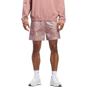 adidas Men’s All Over Printed Woven Shorts(Warm Clay/Wonder Taupe)
