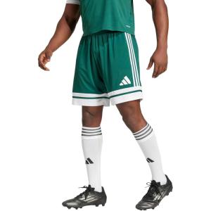 adidas Mens Squadra 25 Shorts(Team Dark Green/White)