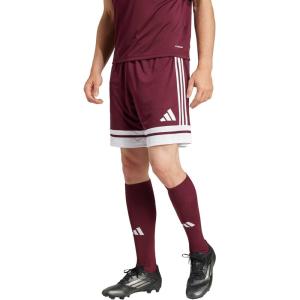 adidas Mens Squadra 25 Shorts(Team Maroon/White)
