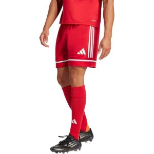 adidas Mens Squadra 25 Shorts(Team Power Red/Team Power Red/White)