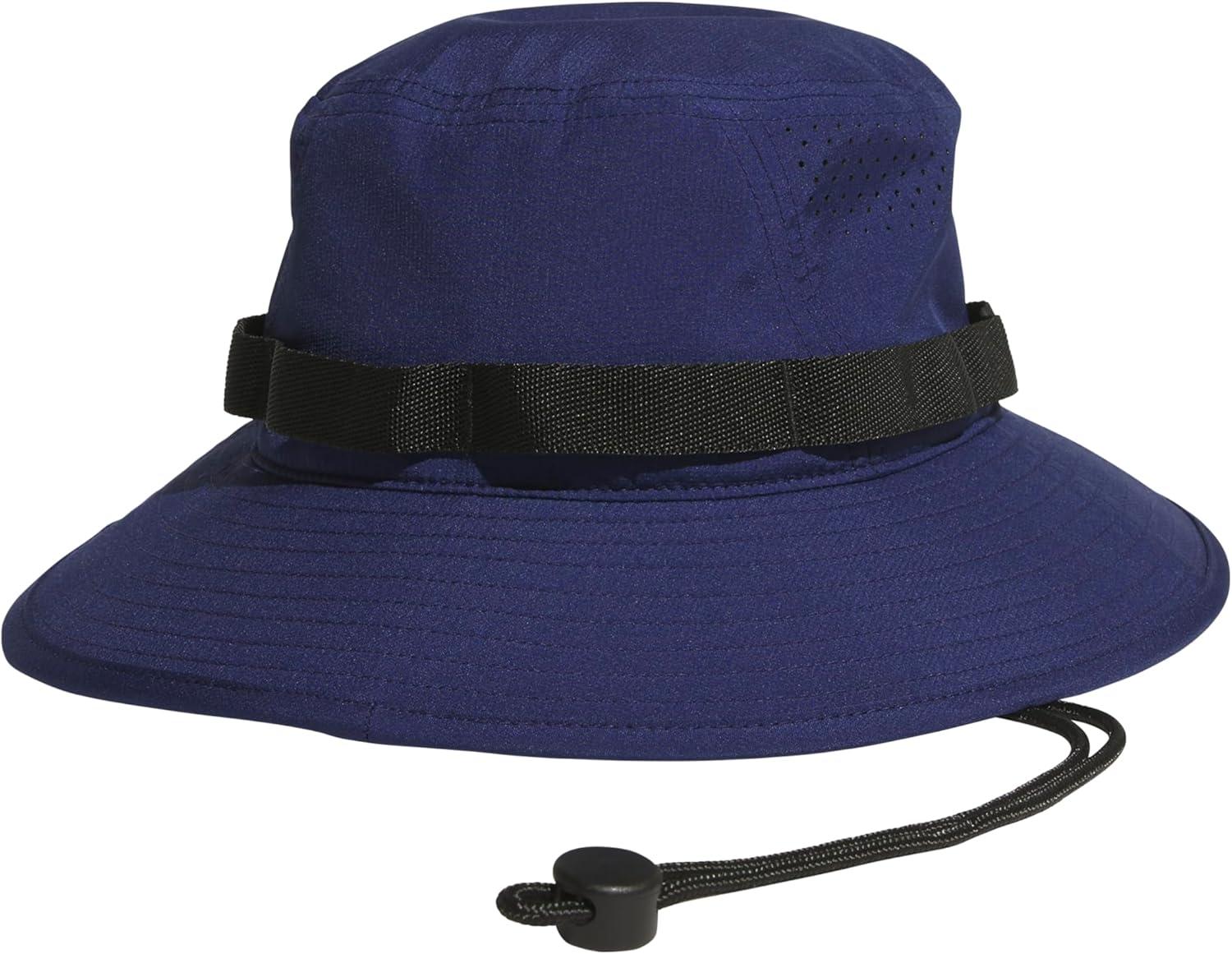 imageAdidas Victory Bucket Hat for Men Athletic Sun Cap for OutdoorsDark BlueBlack50