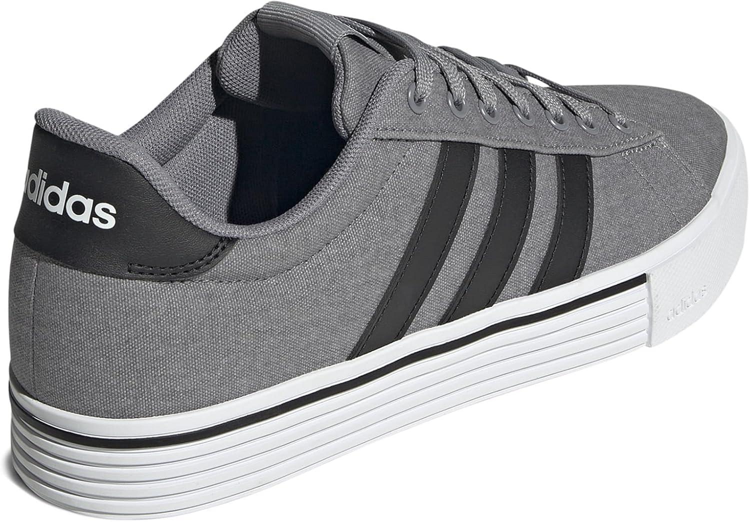 imageadidas Mens Daily 40 ShoeGreyBlackWhite