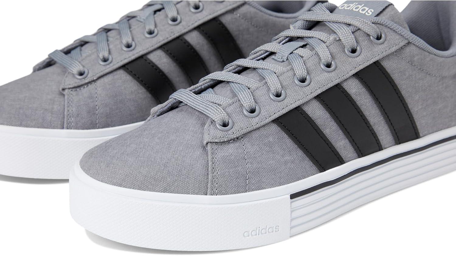 imageadidas Mens Daily 40 ShoeGreyBlackWhite