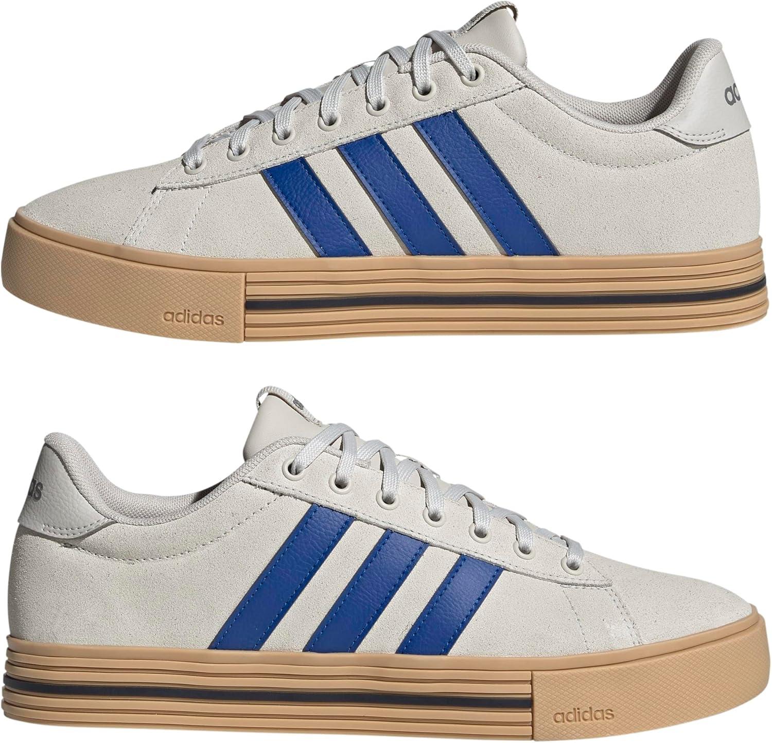 imageadidas Mens Daily 40 ShoeGreyTeam Royal BlueGrey