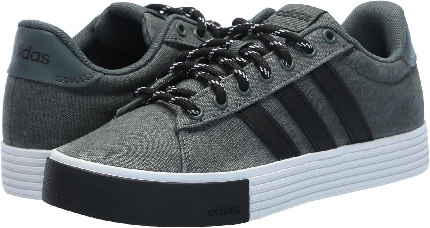 imageadidas Mens Daily 40 ShoeIvyBlackWhite