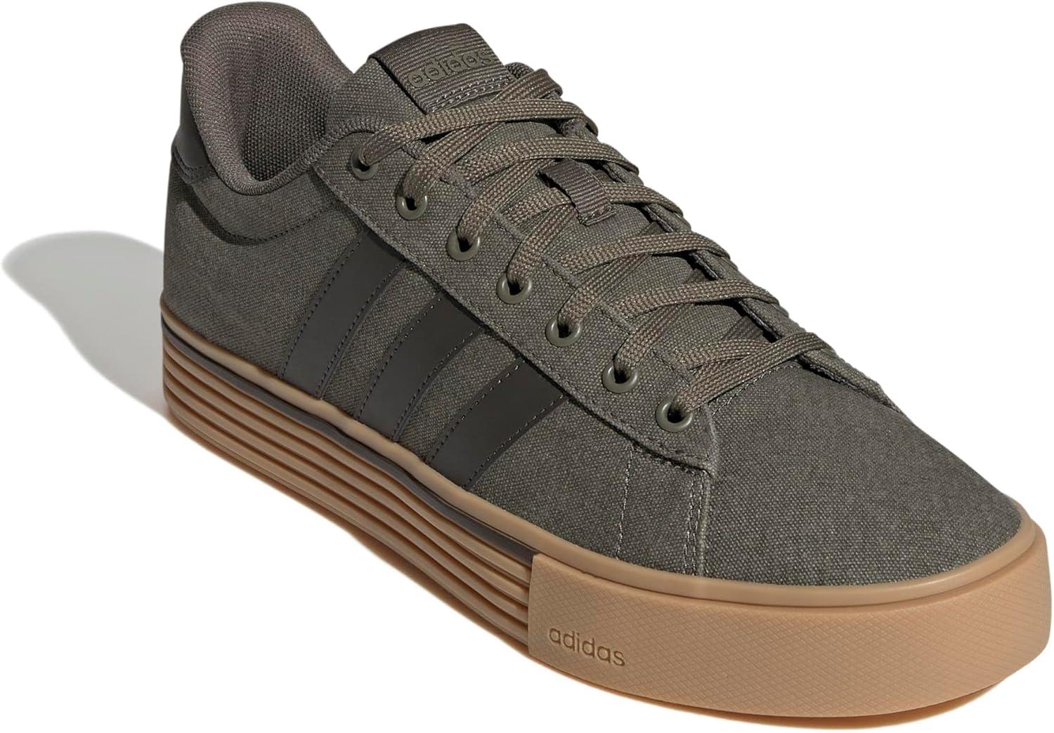 imageadidas Mens Daily 40 ShoeOlive StrataShadow OliveGum