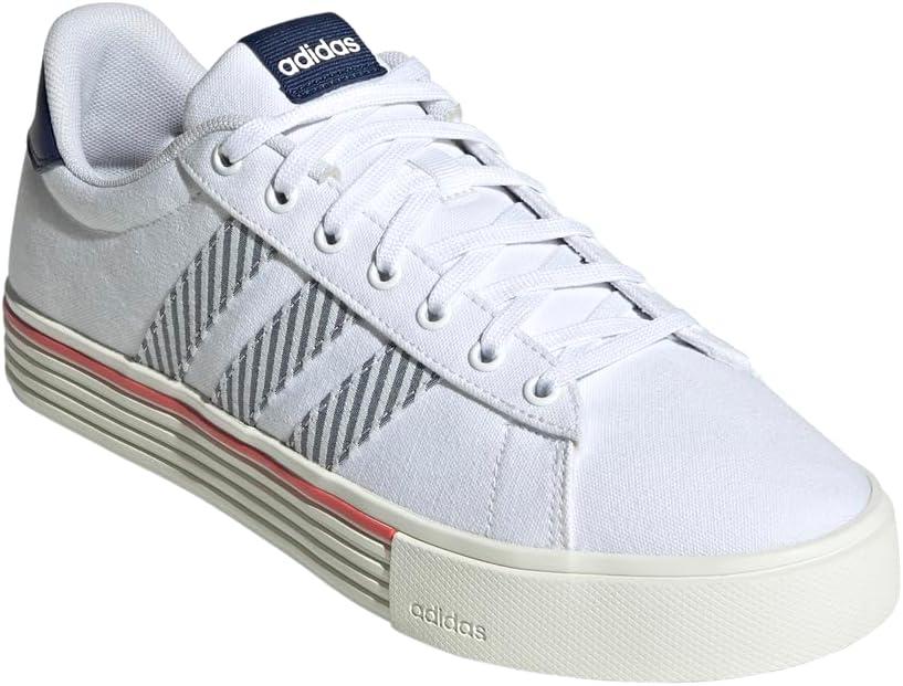 imageadidas Mens Daily 40 ShoeWhiteDark BlueOff White