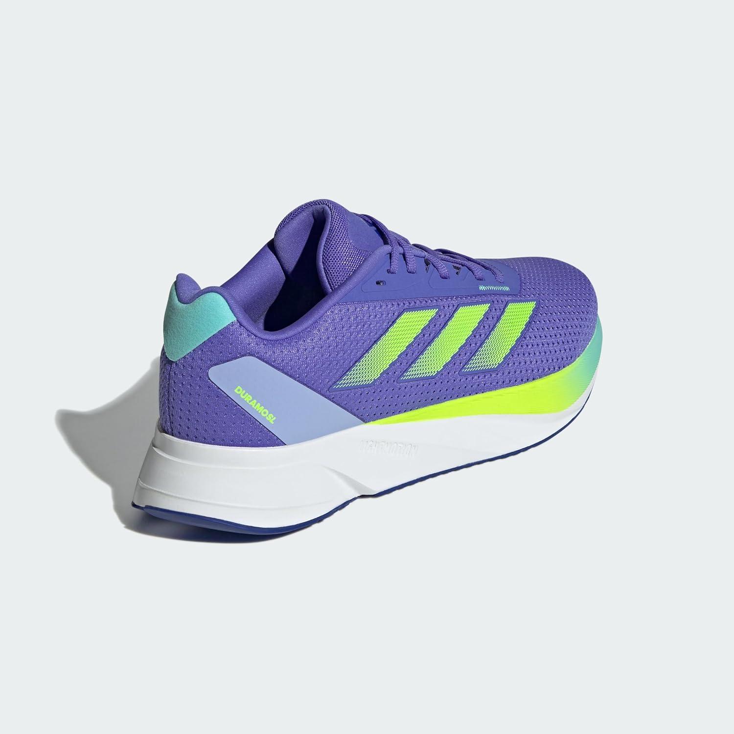 imageadidas Mens Duramo Sl RunningCobalt BlueLucid LemonFlash Aqua