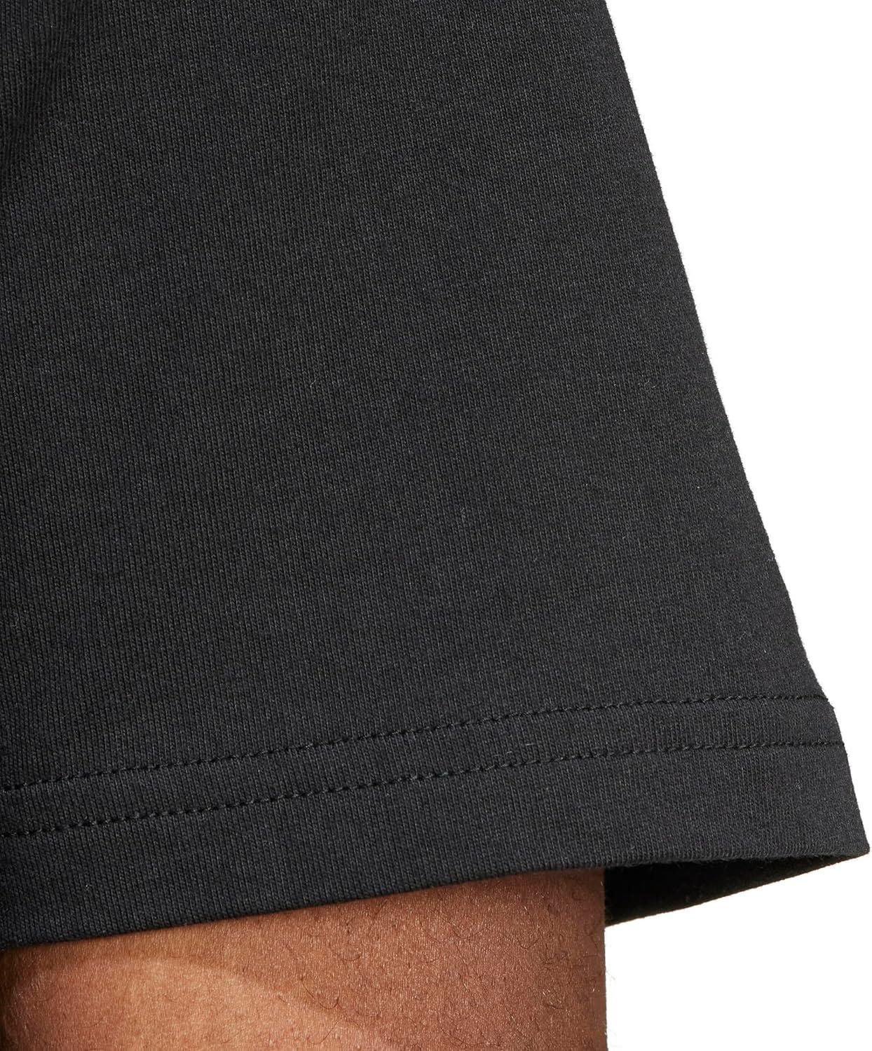 imageadidas Mens Essentials Single Jersey 3Stripes TShirtBlackWhiteOlive Strata