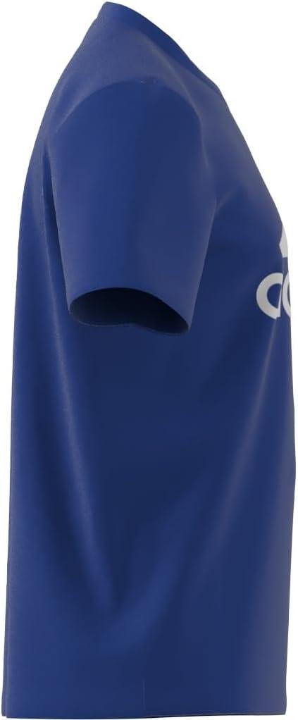 imageadidas Mens Essentials Single Jersey 3Stripes TShirtTeam Royal BlueWhite