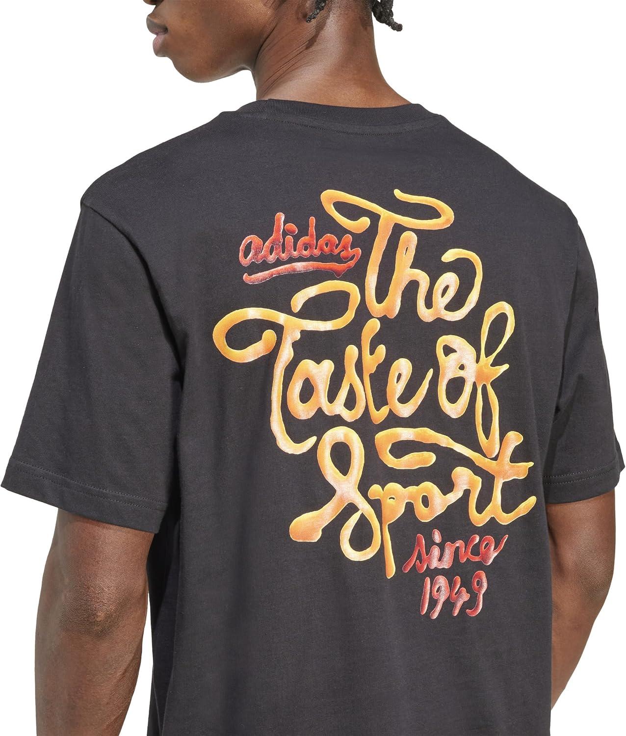 imageadidas Mens Food Pack Graphic TShirtBlackSauce