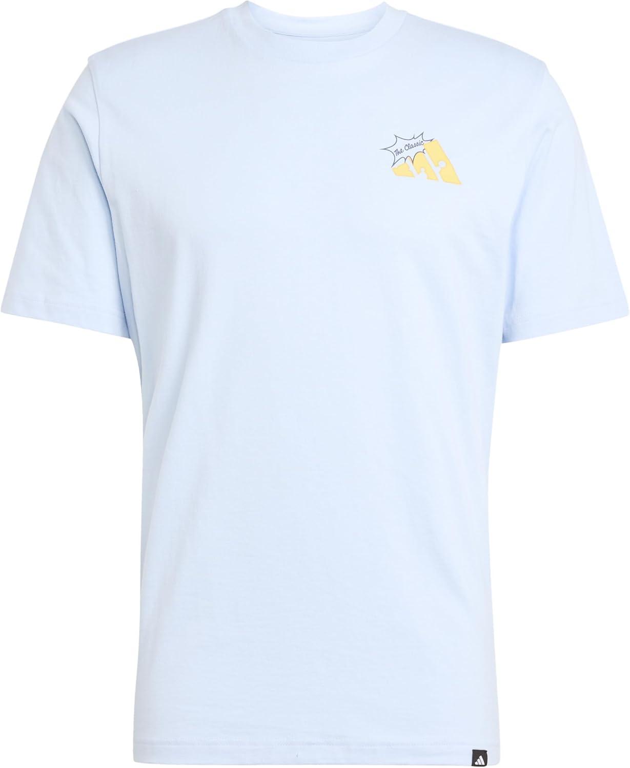 imageadidas Mens Food Pack Graphic TShirtGlow BlueGrilled Cheese