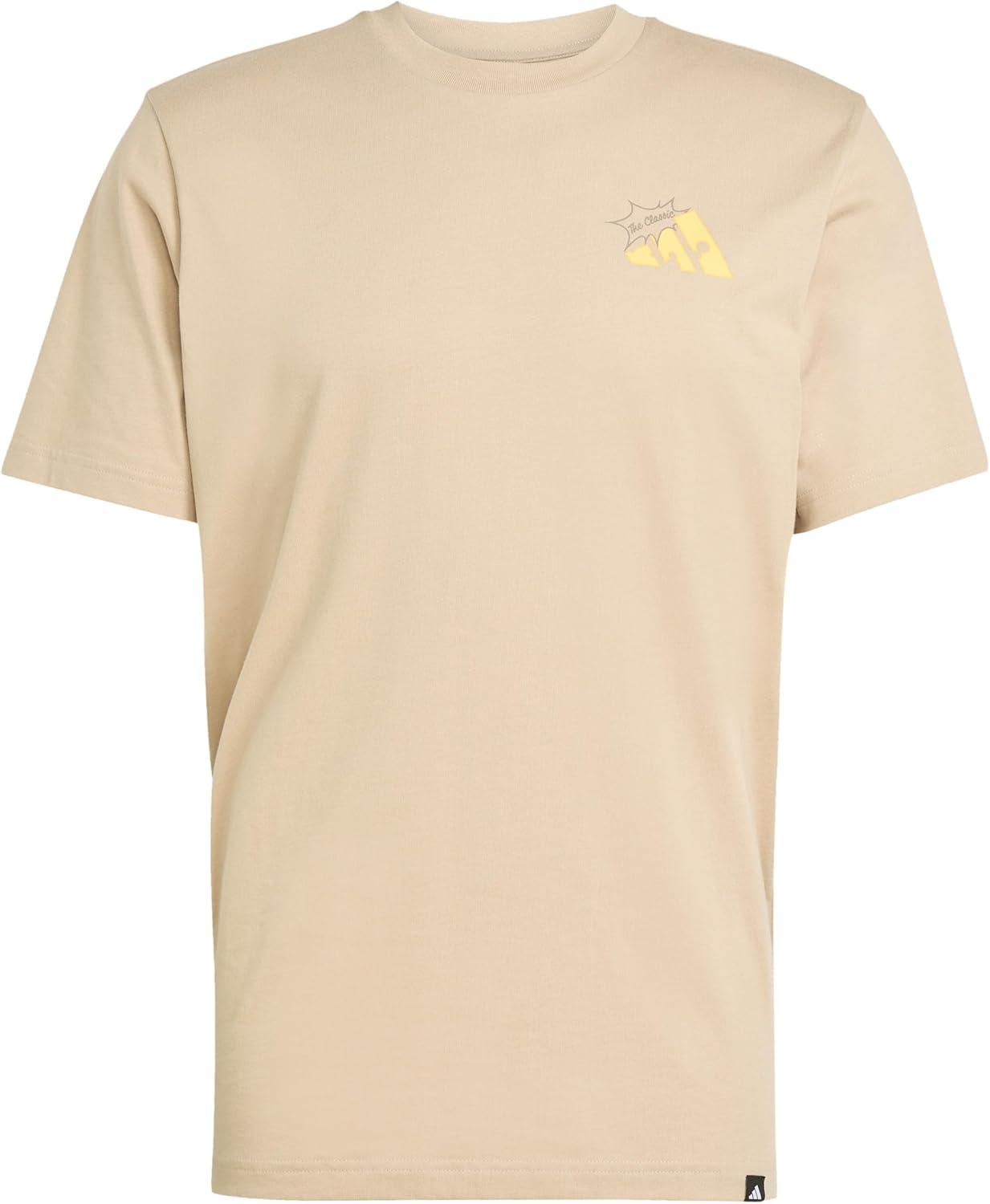 imageadidas Mens Food Pack Graphic TShirtWarm SandstoneGrilled Cheese