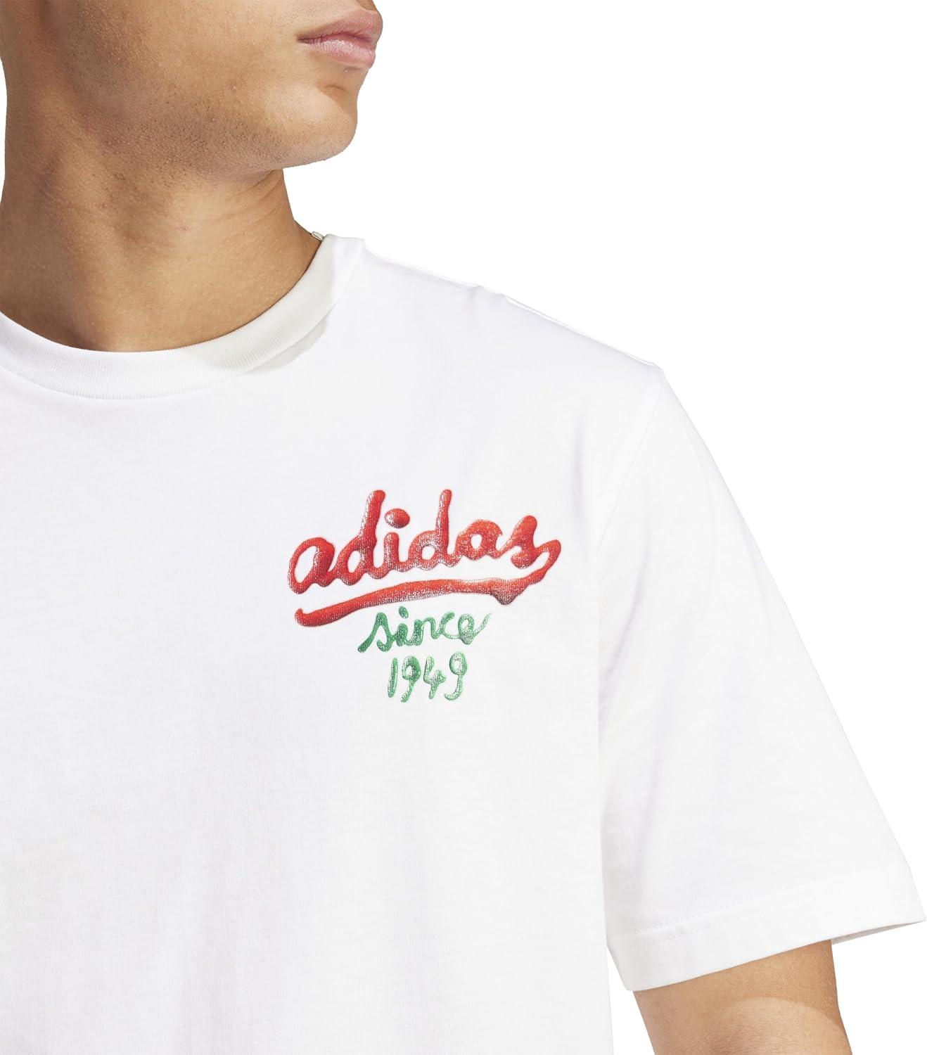 imageadidas Mens Food Pack Graphic TShirtWhiteSauce