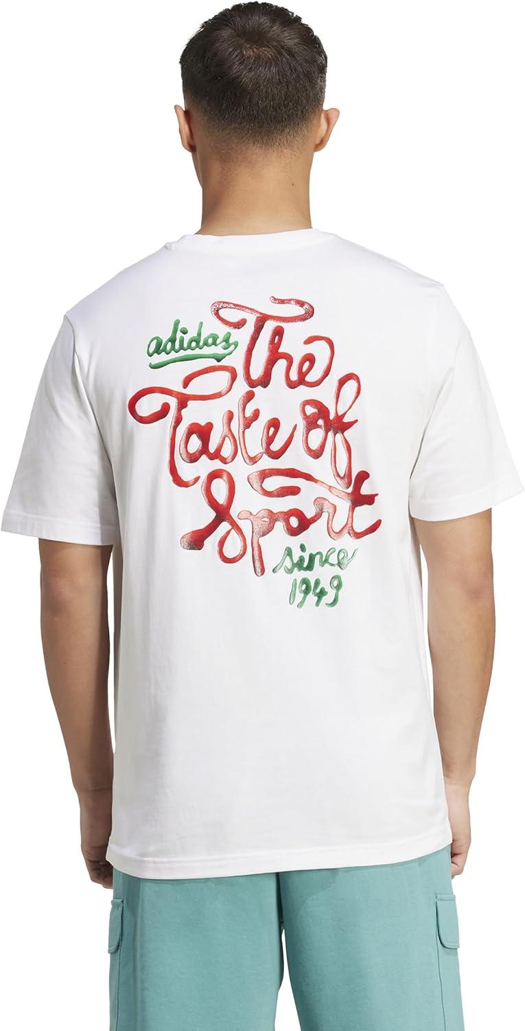 imageadidas Mens Food Pack Graphic TShirtWhiteSauce