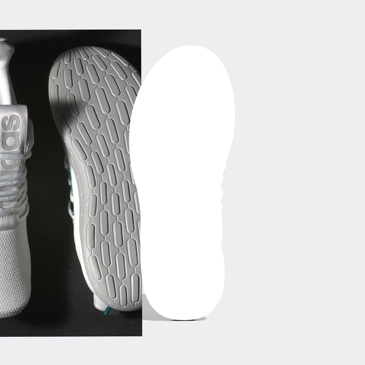 imageadidas Mens Lite Racer Adapt 70 ShoesCrystal WhitePure TealGrey