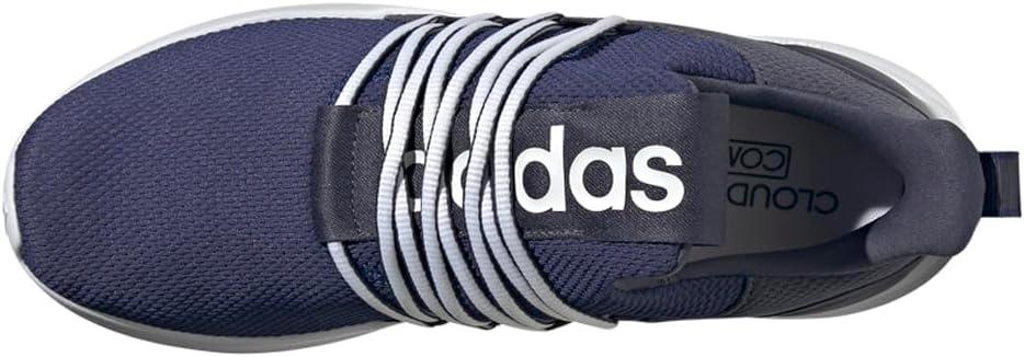 imageadidas Mens Lite Racer Adapt 70 ShoesDark BlueShadow NavyWhite