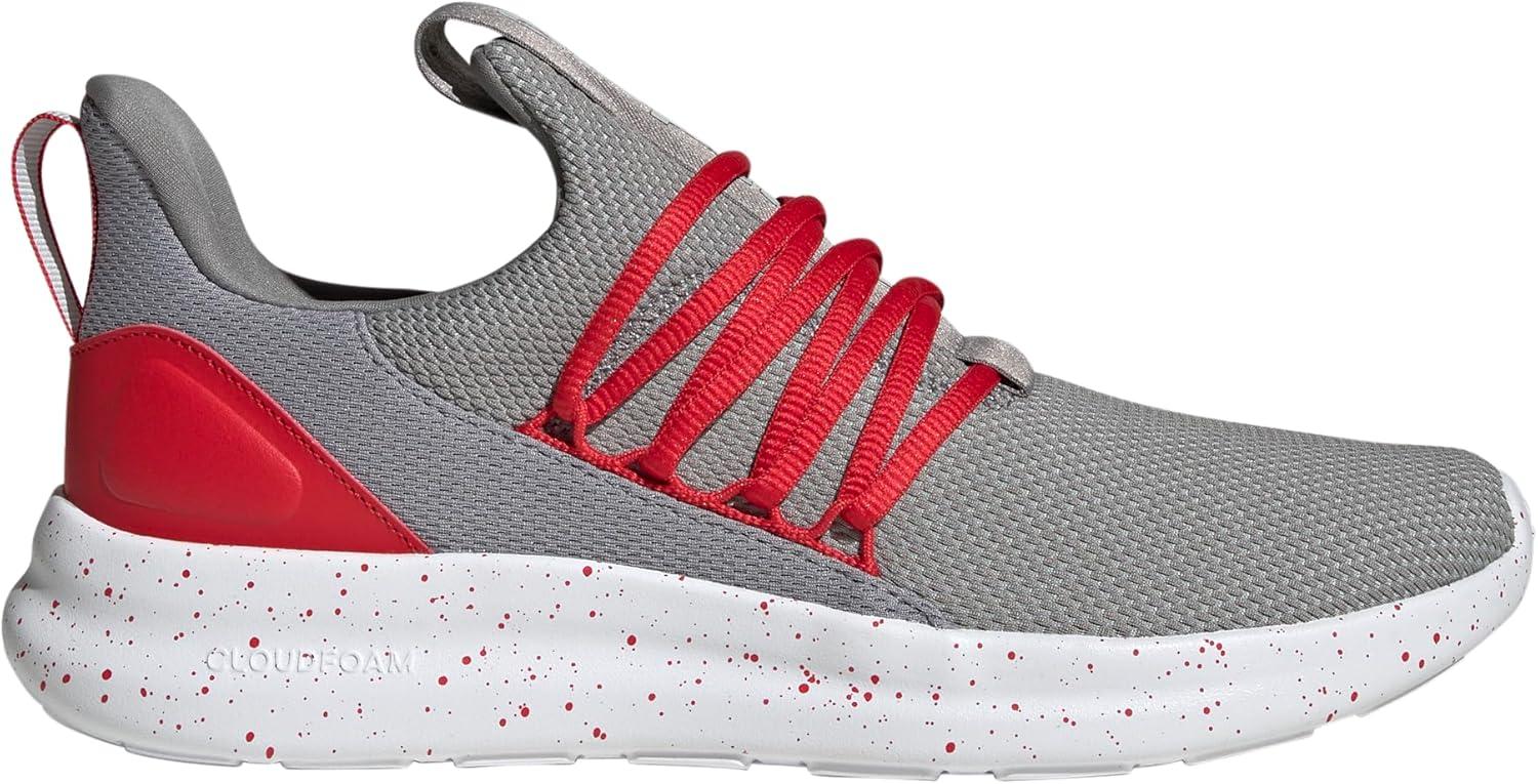 imageadidas Mens Lite Racer Adapt 70 ShoesGreyBetter ScarletWhite