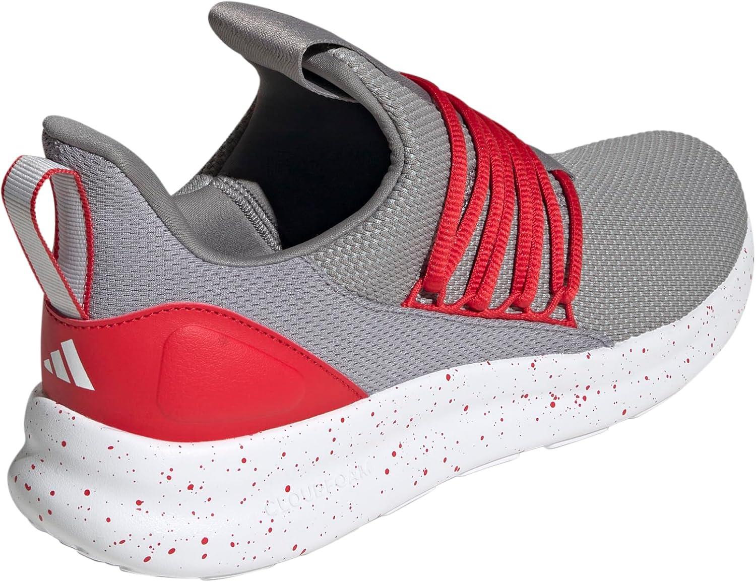 imageadidas Mens Lite Racer Adapt 70 ShoesGreyBetter ScarletWhite