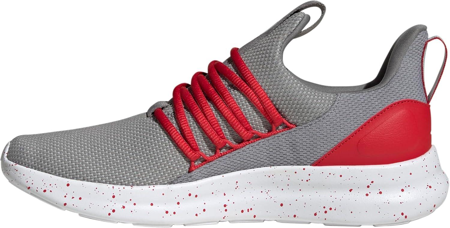 imageadidas Mens Lite Racer Adapt 70 ShoesGreyBetter ScarletWhite