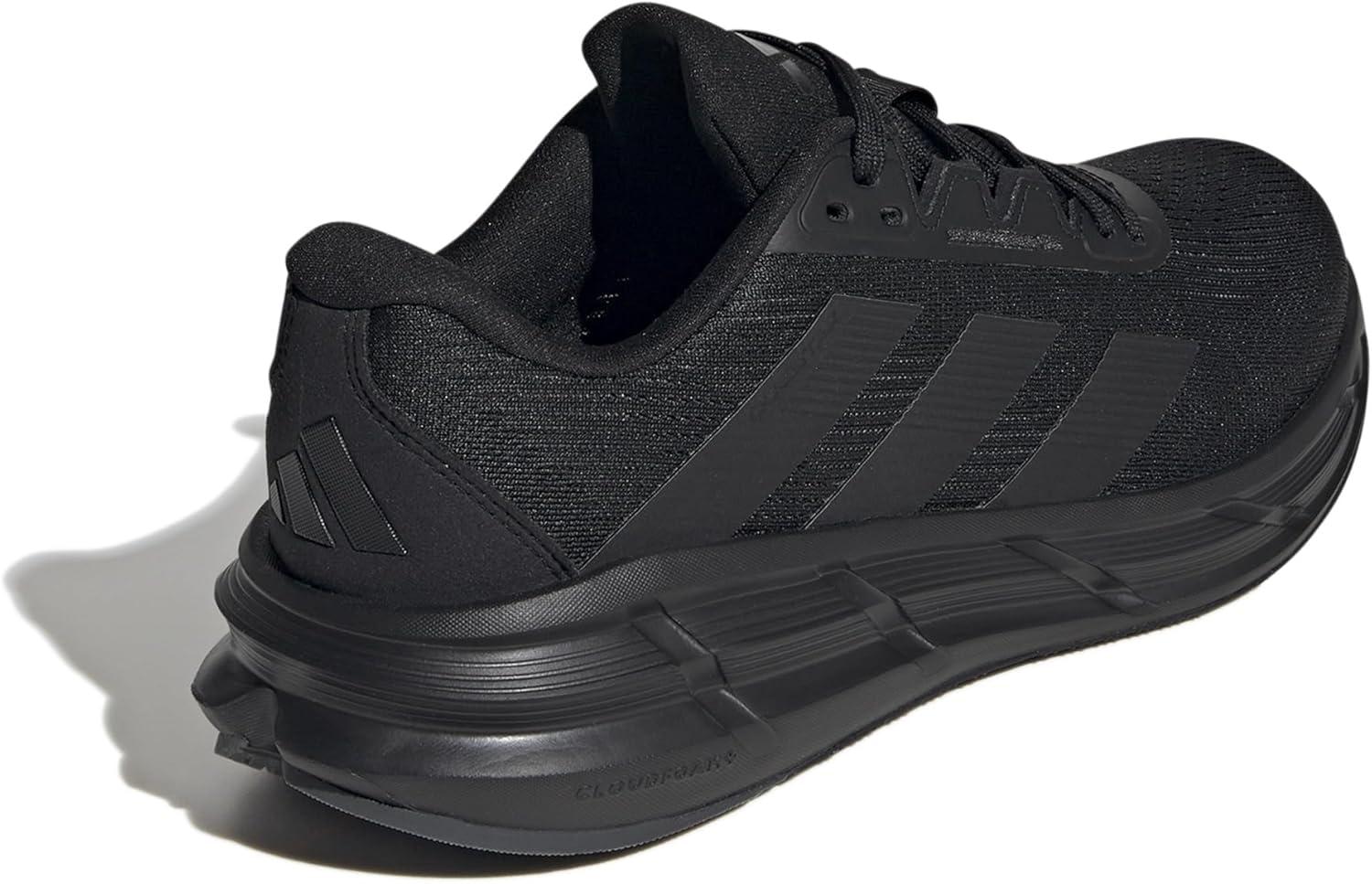imageadidas Mens Questar 3 RunningBlackBlackGrey
