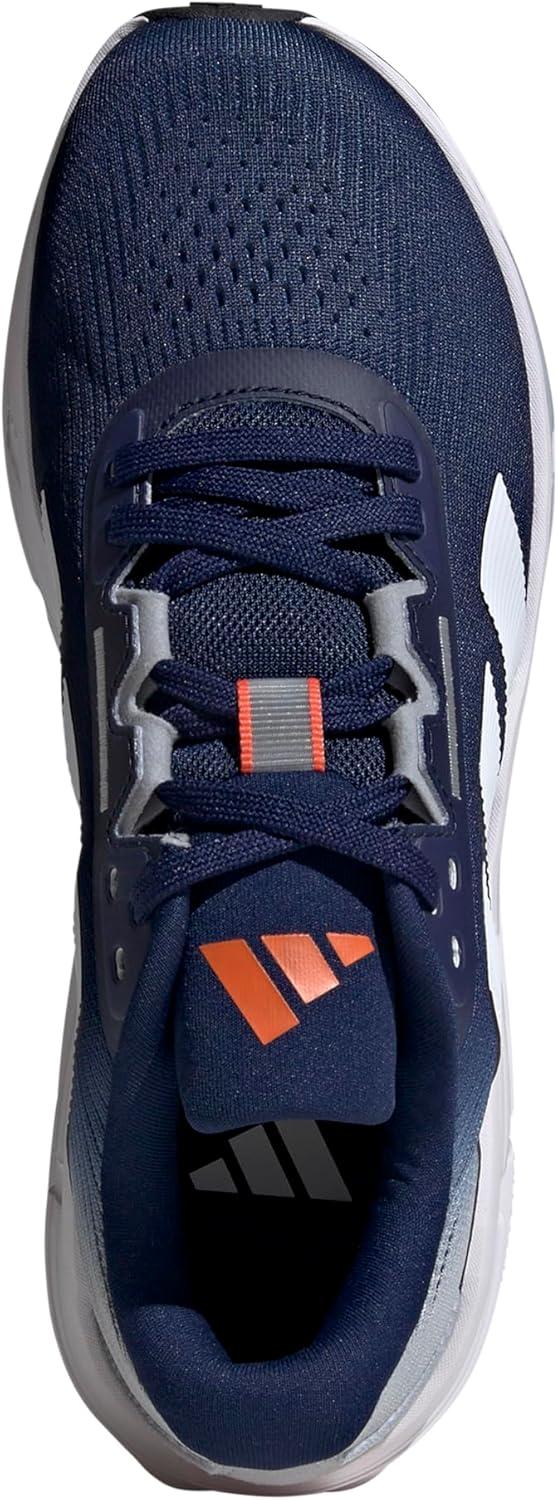 imageadidas Mens Questar 3 RunningDark BlueWhiteImpact Orange