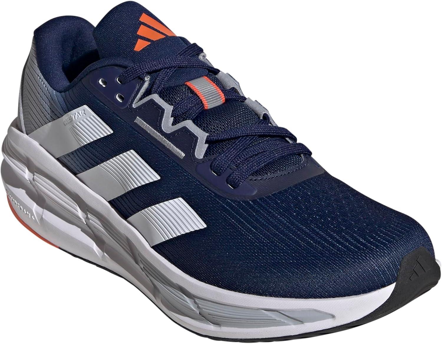 imageadidas Mens Questar 3 RunningDark BlueWhiteImpact Orange