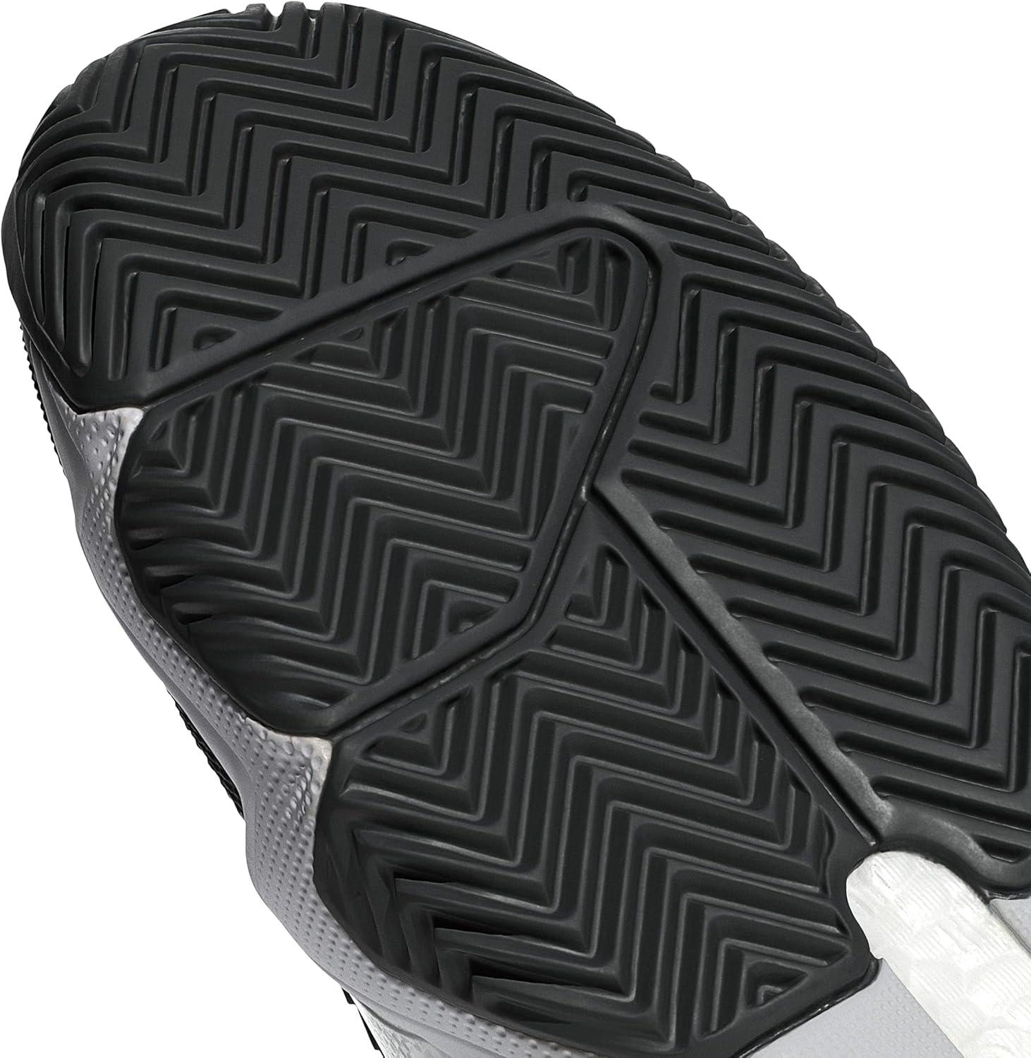 imageadidas Mens Solematch Control 2 TennisCore Black Cloud White Silver Metallic