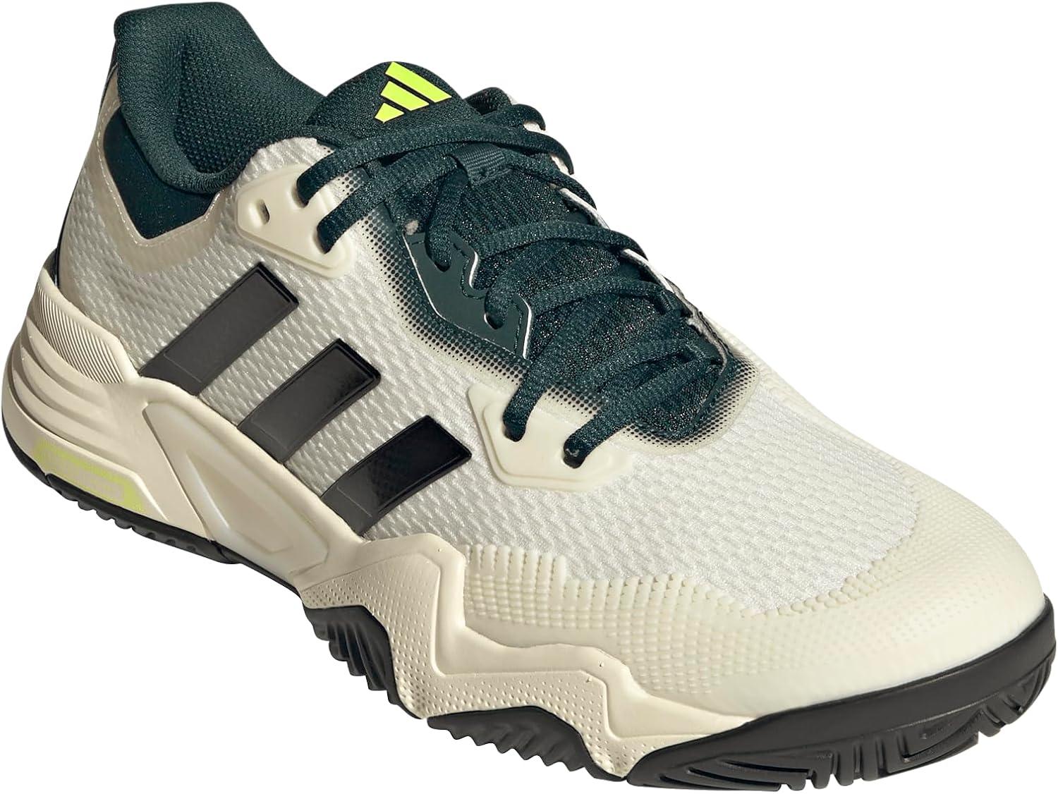 imageadidas Mens Solematch Control 2 TennisOff WhiteSilver MetallicAurora Ivy