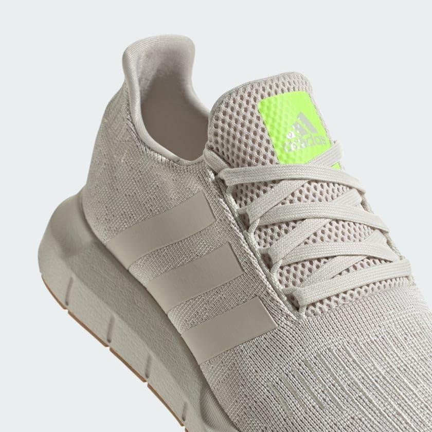 imageadidas Mens Swift Run 10 SneakerAluminaAluminaLucid Lemon