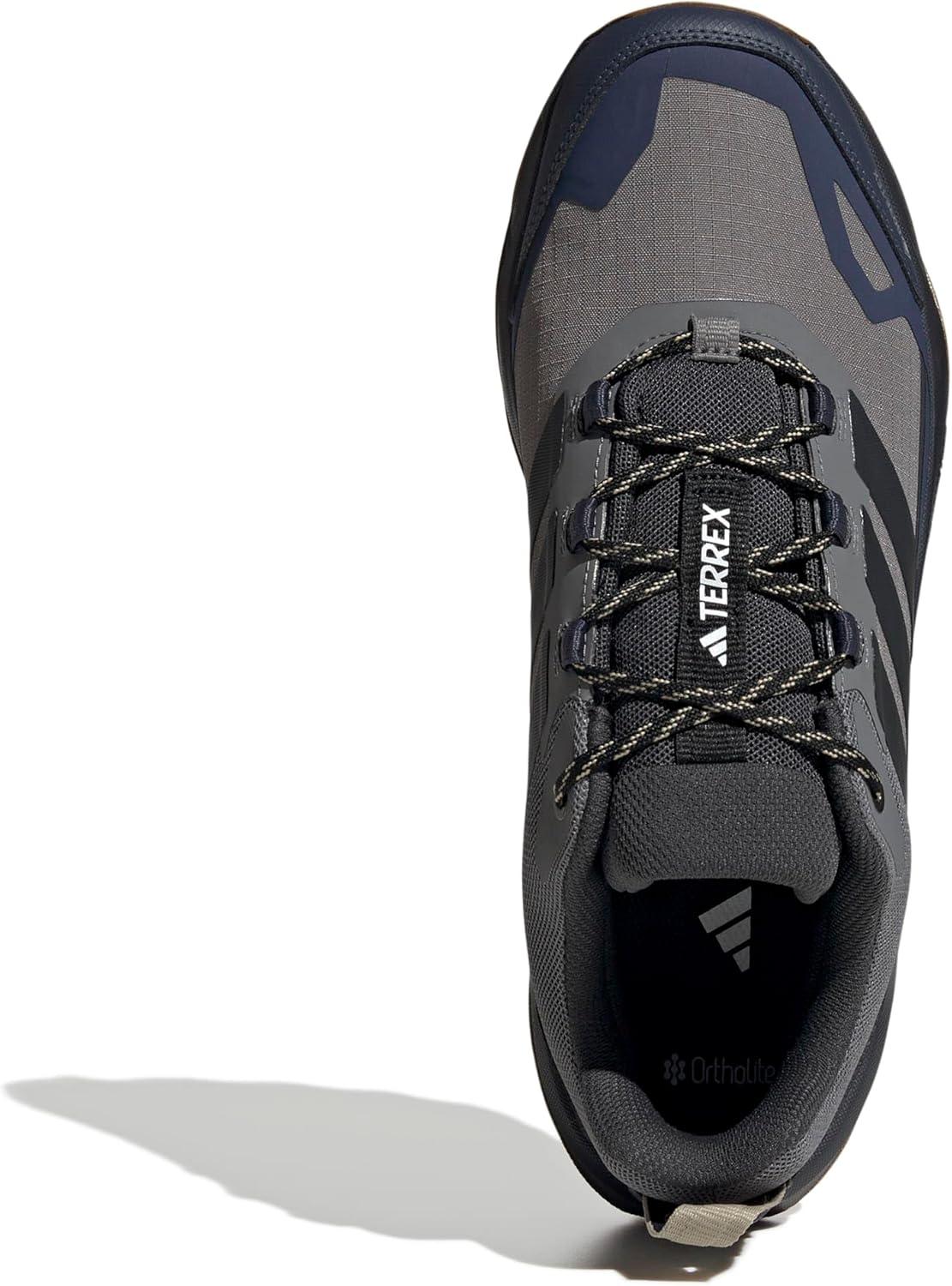 imageadidas Mens Terrex Skychaser Ax5 Goretex Hiking ShoeGrey Four Carbon Shadow Navy