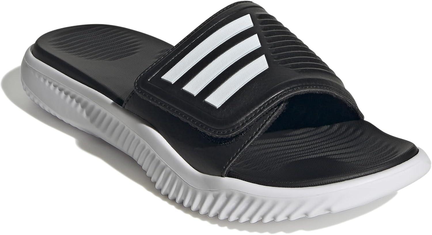 imageadidas Originals Unisex Adult Alpharesponse 20 SandalBlackWhiteWhite